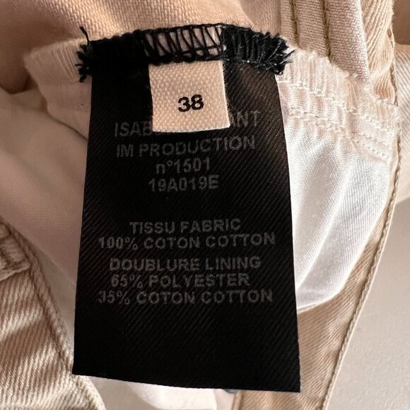 Isabel Marant Neac Cotton High Waist Jeans Women's 6 NWT - Picture 7 of 9